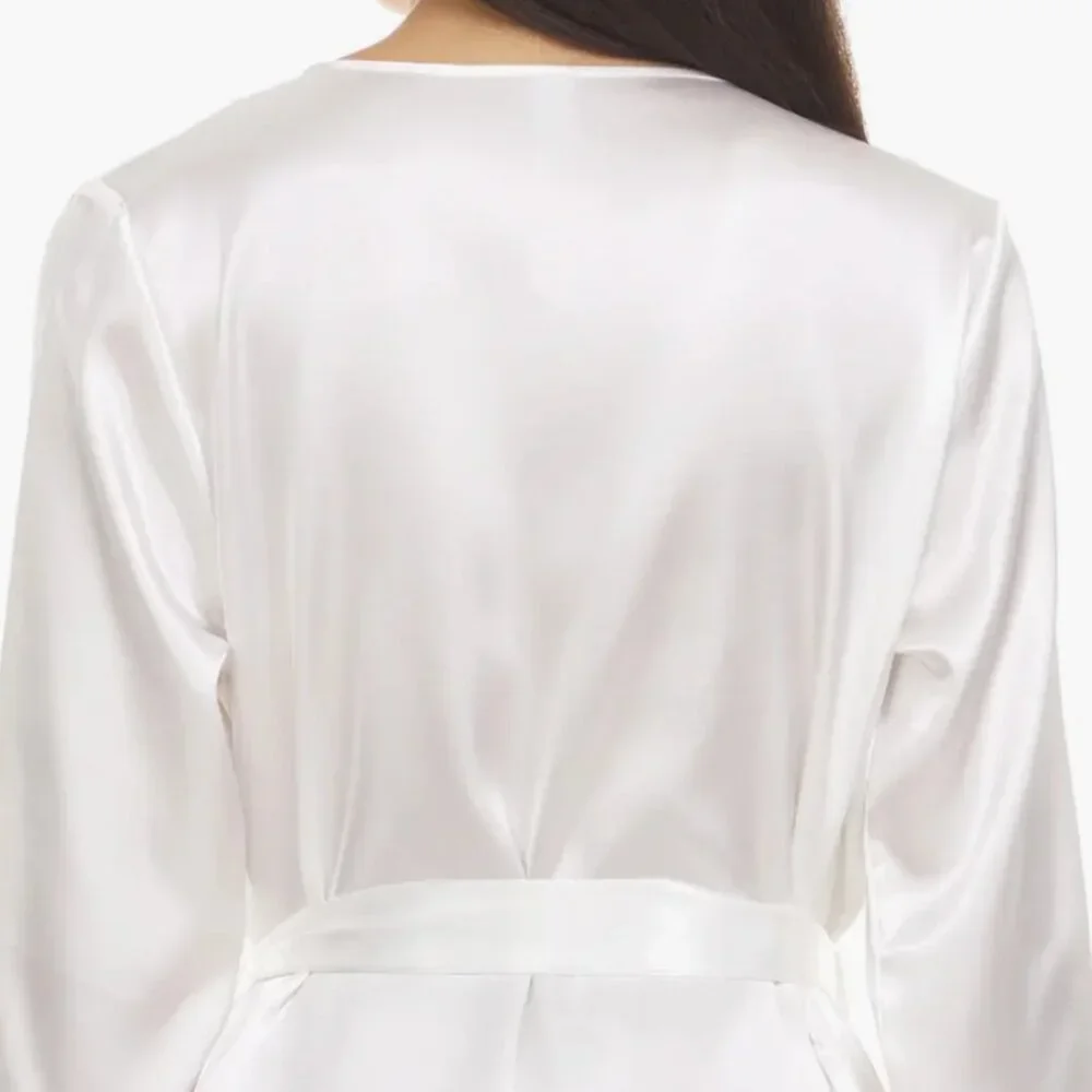 Bridal by Flora Nikrooz Satin Stella Robe 3X NWT - Picture 6 of 11